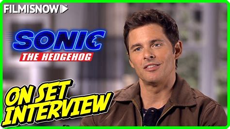 SONIC THE HEDGEHOG | James Marsden "Tom Wachowski" On-set Interview :: GentNews