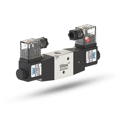 3/2 Double Solenoid Valve | DCC Series | Pneumatic Valves | Uflow ...