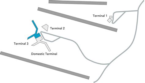 Delhi Airport Terminal 1D Map | Ferry Map