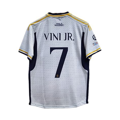 Real Madrid 2023-24 Vini Jr. Home Jersey - Cyberried Store