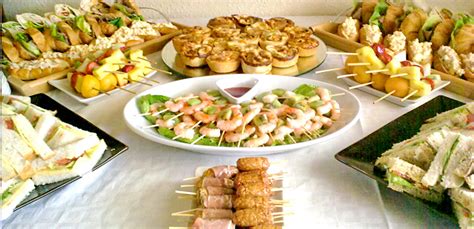 Sample Cold Buffet Menu for Corporate Lunch, Family Day - London, Oxford