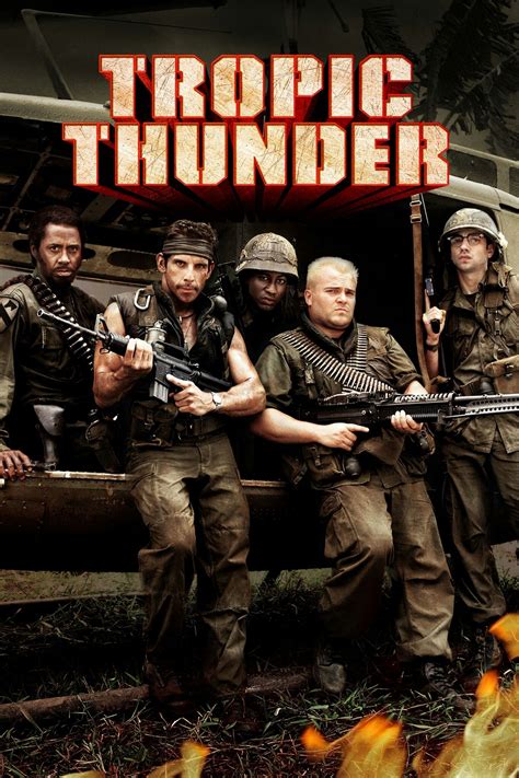 Tropic thunder film poster – Artofit