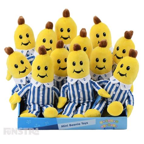 Bananas in Pyjamas: B1 Plush Beanie Soft Toy - Funstra