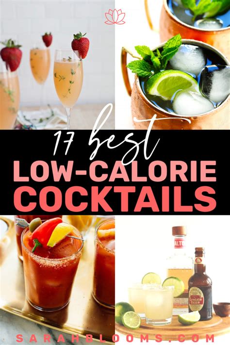 17 Best Low-Calorie Cocktails Perfect for Any Occasion • Sarah Blooms