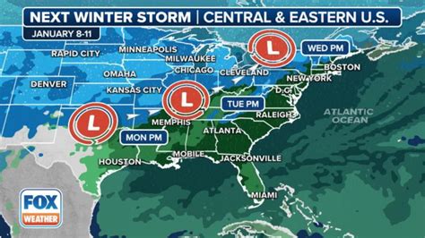 Another massive winter storm looms for US after weekend nor’easter ...