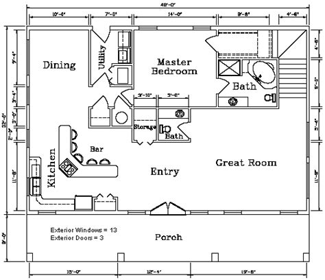 Pin on Kodiak Steel Homes Floor Plans