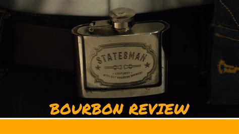 Kingsman: Statesman Movie Tie-in Bourbon Review - YouTube