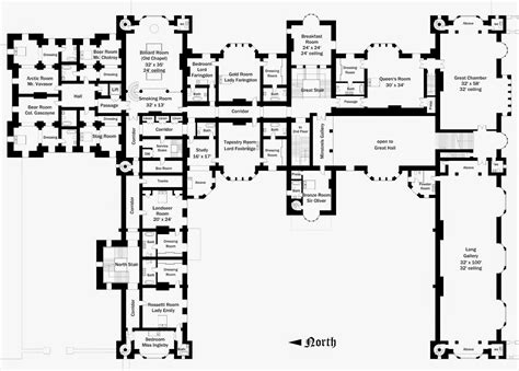 Castle floor plan, Floor plans, Square floor plans