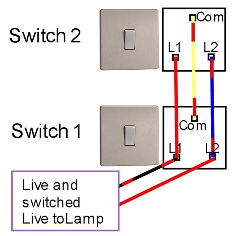 How To Connect 2 Way Switch