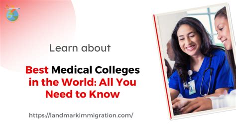 Best Medical Colleges in the World: A Comprehensive Guide