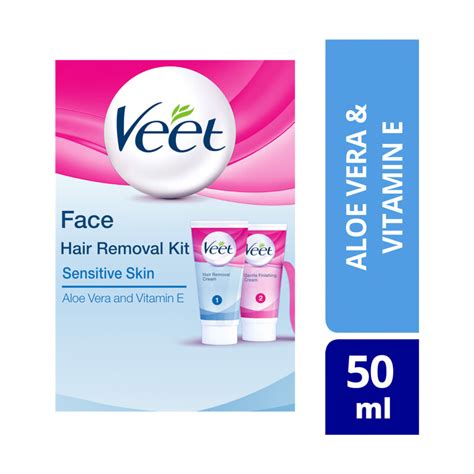 Buy Veet Hair Removal Face Kit Sensitive Skin | Chemist Direct