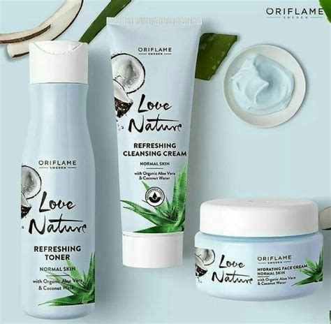 Skincare by oriflame | Hydrating face cream, Organic aloe vera, Oriflame beauty products