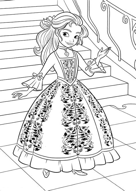 Elena of Avalor Coloring Pages - Best Coloring Pages For Kids