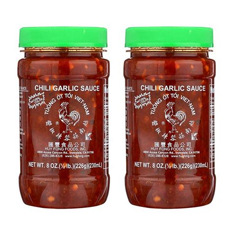 Huy Fong Chili Garlic Sauce 8 Oz. (Pack of 2) - Walmart.com - Walmart.com