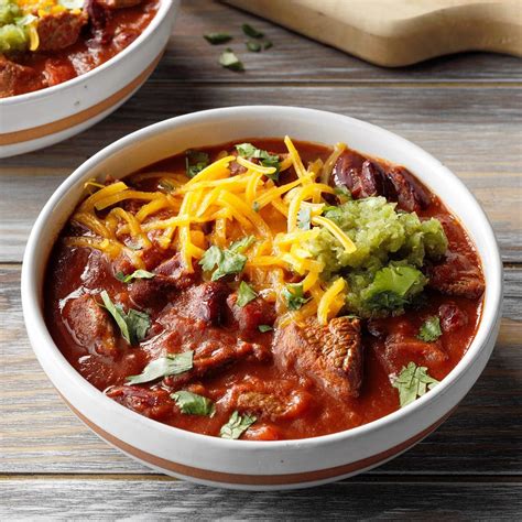 Tex-Mex Chili Recipe | Taste of Home