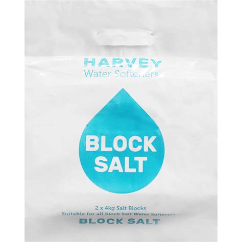 Water Softener Salt 2 x 4kg Blocks | Toolstation