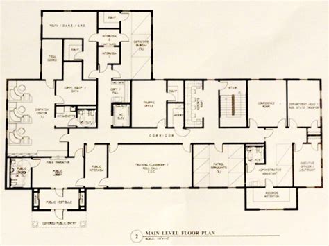 Police Dept. Layout | Floor plans, Police station, How to plan