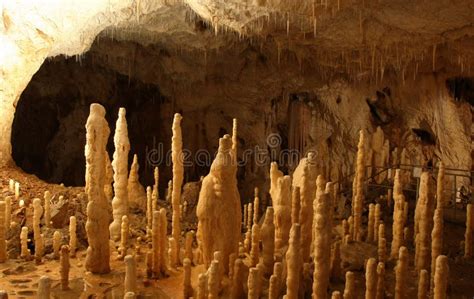 Cave stalagmites stock photo. Image of rocks, inside - 16973532