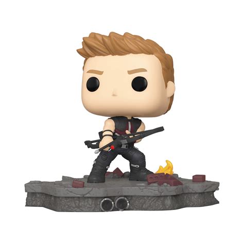 Funko Pop! Deluxe, Marvel: Avengers Assemble Series - Hawkeye, Amazon ...