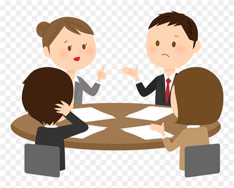 Download Business Meeting Meeting Cartoon Clipart (#5220906) - PinClipart