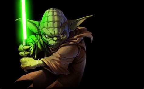 Yoda Lightsaber Wallpapers - Wallpaper Cave