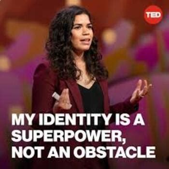 America Ferrera TED Talk - My identity is my superpower, not an obstacle.