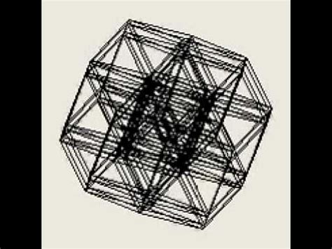 HyperCube 2 to 10 dimensions transformation - YouTube