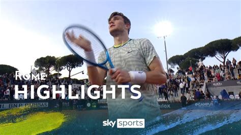 Jack Draper vs Borna Coric | Rome highlights | Tennis News | Sky Sports