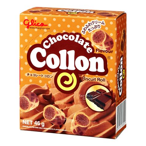 Glico Collon Biscuit Roll - Chocolate | NTUC FairPrice