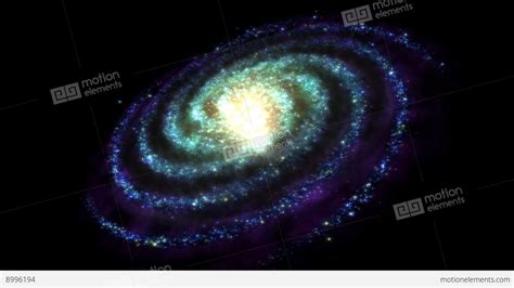 Rotating Galaxy, Milky Way - Loop Stock Animation | 8996194