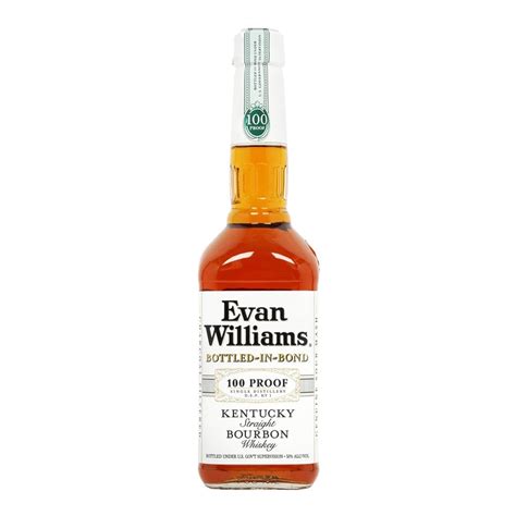 Evan Williams White Label - Bottled in Bond - Whisky from The Whisky ...