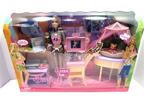 Mattel Barbie Vet / Zoo Set Doctor Mattel Barbie I Can Be Zoo Doctor Playset | Barbie, Barbie i ...