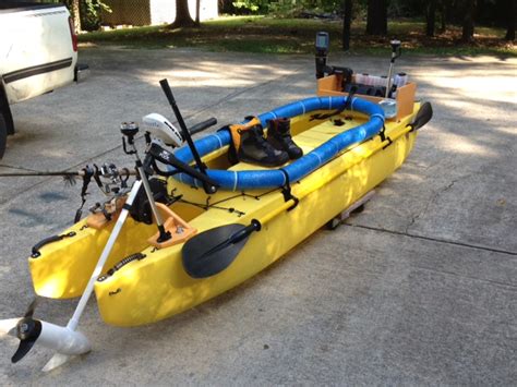 Fully Rigged and Motorized W Fishing Kayak From Alabama – MICRONAUTICAL ...