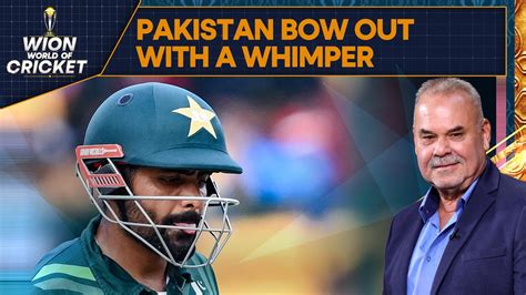 CRICKET WORLD CUP 2023 LIVE: PAKISTAN FALL APART AGAINST ENGLAND | WION ...