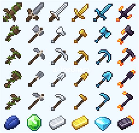 Minecraft Tools Texture Pack