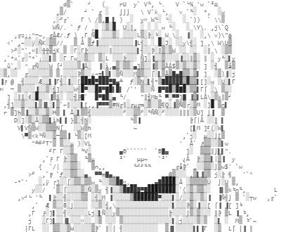 Ascii Art Anime