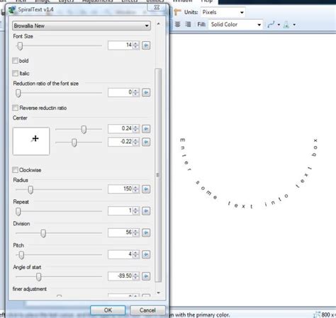 How to Bend Text with Paint.NET