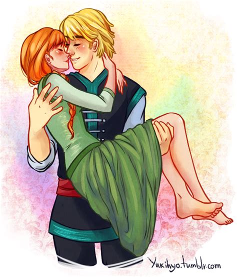 Anna and Kristoff - Frozen Fan Art (38081840) - Fanpop