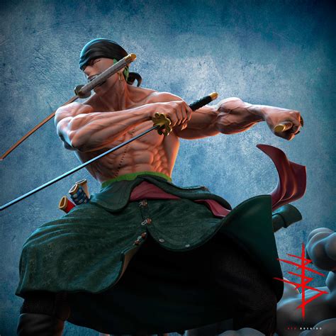 Roronoa Zoro Fan Art from One Piece anime series - ZBrushCentral