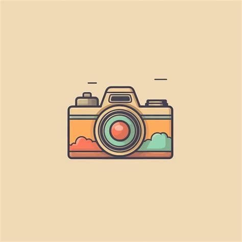 Premium AI Image | Digital slr old colorful camera art and film camera with a set of lenses