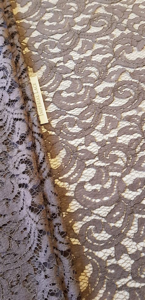 Brown lace fabric - Guipure lace - lace fabric from Imperiallace.com