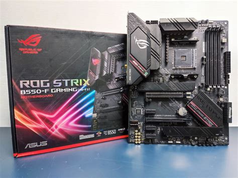 ASUS ROG STRIX B550-F GAMING (WI-FI) Motherboard Review - The Tech ...