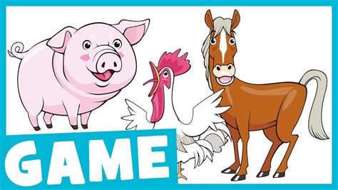 Learn Farm Animals | What Is It? Game for Kids | Maple Leaf Learning - YouTube