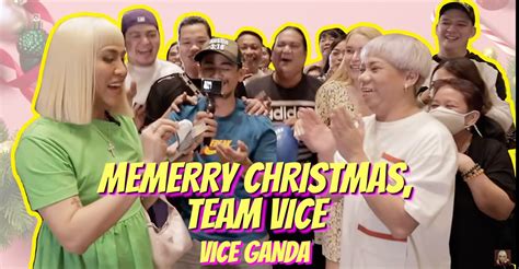 LOOK: Vice Ganda holds fun 'MEMErry Christmas' party for Team Vice – Random Republika