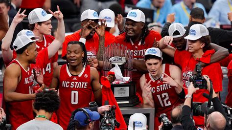 NC State beats No. 4 North Carolina to win the ACC Tournament and earn ...