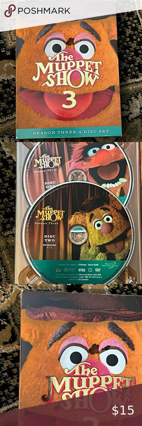 The Muppet Show - Season 3 Complete (DVD, 2008, 4-Disc Set in 2022 ...