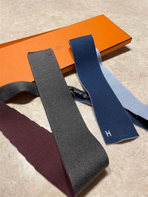 Hermes Tie (4colour), Luxury, Accessories on Carousell