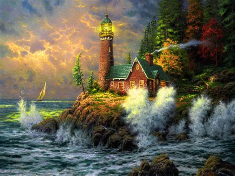 🔥 [40+] Fall Lighthouse Desktop Wallpapers | WallpaperSafari