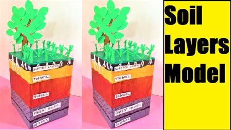 how to make Soil layers school model for science exhibition - Science Projects | Maths TLM ...