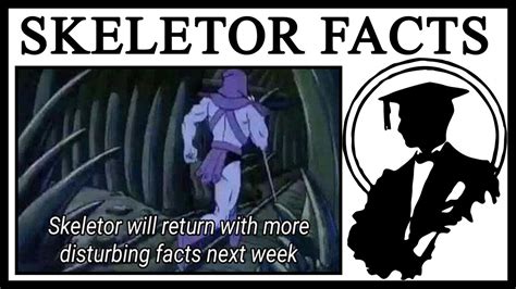 Why Is Skeletor Sharing Disturbing Facts? - Misc Sundry